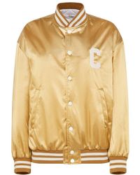 Celine - Long-Sleeved Knitting College Style Jacket - Lyst