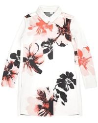 Sportmax - Printed Casual Jacket With Lapel Collar - Lyst