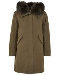 Yves Salomon - Long-Sleeved Down Jacket - Lyst