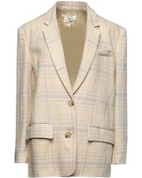 Isabel Marant - Tartan Pattern Woven Blazers - Lyst