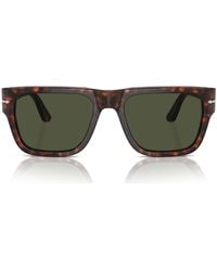 Persol - Po 3348 S Rectangular Sunglasses - Lyst