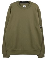 C.P. Company - Cotton Crew-Neck Sweatshirt - Lyst