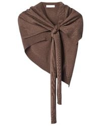 Lemaire - Asymmetric Tie Shawl - Lyst
