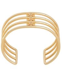 Celine - Triomphe Cage Cuff - Lyst