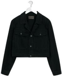 Lemaire - Long Sleeve Denim Jacket - Lyst