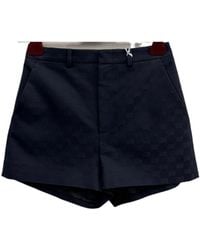 Gucci - Gg Gabardine Shorts - Lyst