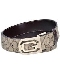 Gucci - Classical Printed Double-Sided Belt - Lyst