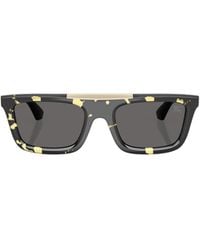 Burberry - Eyewear Rectangular Frame Sunglasses - Lyst