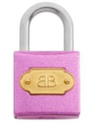 Balenciaga - Bb Padlock Shaped Charm - Lyst