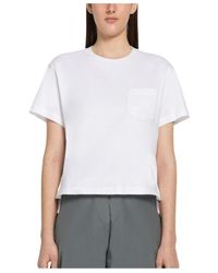 Thom Browne - Rwb Logo Patch T-Shirt - Lyst