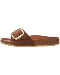 Birkenstock - Madrid Big Buckle Slip-On Sandals - Lyst