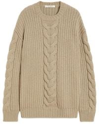 Max Mara - Crewneck Knitted Jumper - Lyst
