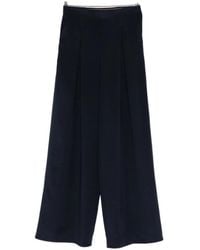 Max Mara - Pleated Front Casual Pants - Lyst