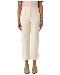 Pinko - Tapered-Leg Cargo Pants - Lyst