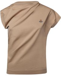 Vivienne Westwood - Asymmetric Short-Sleeved T-Shirt - Lyst