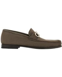 Ferragamo - Gancini Ornament Moccasin - Lyst