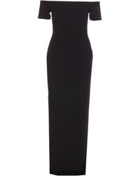 Solace London - London Nile Off-Shoulder Long Dress - Lyst