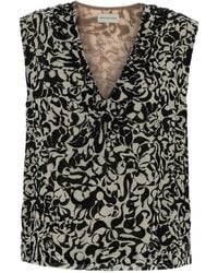 Dries Van Noten - College Embroidered Printed Top - Lyst