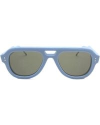 Thom Browne - Eyewear Pilot Frame Sunglasses - Lyst
