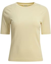 AURALEE - Raglan-Sleeve T-Shirt - Lyst