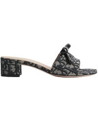 Dior - Bow Heeled Slide - Lyst