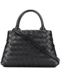 Bottega Veneta - Intricciato Woven Shoulder Bag - Lyst