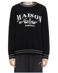 MM6 by Maison Margiela - Wool-Blend Jumper - Lyst