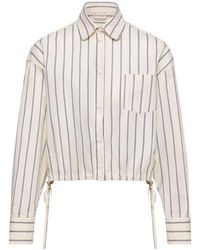 Moncler - Striped Button-Up Shirt - Lyst
