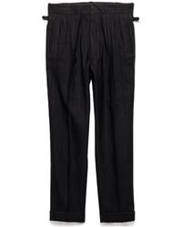 Prada - Pinstripe Pattern Trousers - Lyst