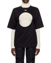 Off-White c/o Virgil Abloh - Meteor Layered Cotton T-Shirt - Lyst