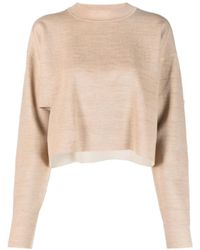 Fendi - Long-Sleeved Crewneck Pullover - Lyst