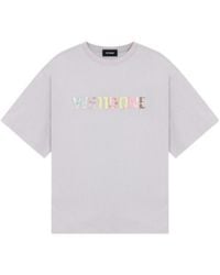 we11done - Patchwork T-Shirt - Lyst