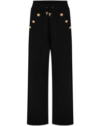 Balmain - Drawstring Waist Track Pants - Lyst