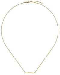 Gucci - Link To Love Necklace With Bar - Lyst