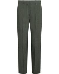 Marella - Stretch Viscose And Linen Trousers - Lyst