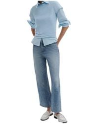 Rag & Bone - Miramar Andi Ankle Wide-Leg Jeans - Lyst