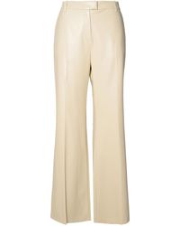 Stand Studio - Ivory Polyurethane Blend Trousers - Lyst