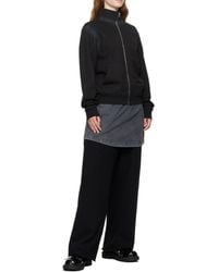 we11done - Layered Logo Casual Pants - Lyst