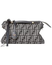 Fendi - Medium By The Way Soft Ff Jacquard Tote Bag - Lyst