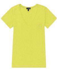 Armani Jeans - V-Neck Short-Sleeved T-Shirt - Lyst