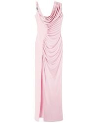 Versace - Draped One-Shoulder Dress - Lyst