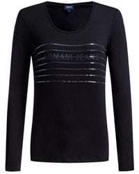 Armani Jeans - Logo T-Shirt - Lyst