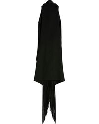 Sportmax - Long Double-Faced Pure Wool Dress - Lyst