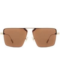 ZEGNA - Square Frame Sunglasses - Lyst