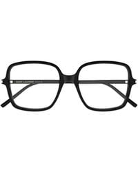 Saint Laurent - Square-Frame Glasses - Lyst