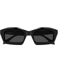 Alaïa - Alaïa Rectangular Acetate Sunglasses - Lyst