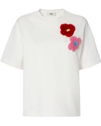 Fendi - Sunny Side Flowers T-Shirt - Lyst