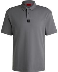 BOSS - Cotton Polo Shirt - Lyst