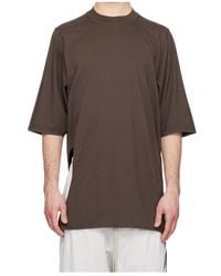 Rick Owens - Crew Neck T-Shirt - Lyst