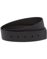 Prada - Saffiano Press-Stud Fastened Belt - Lyst